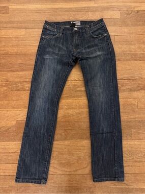 Here & There Men's Blue Straight Leg Jeans - Size 158 (Fits 29x30)
 b2